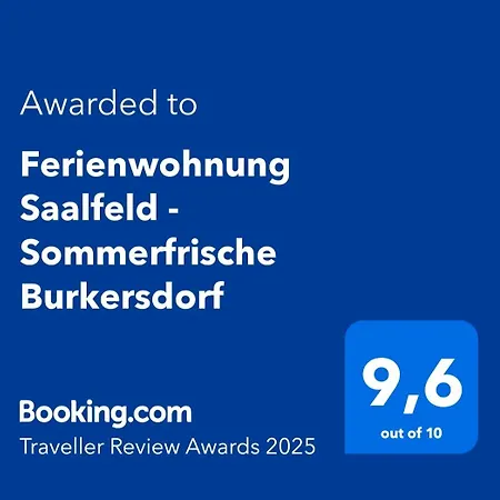 Saalfeld - Sommerfrische Burkersdorf *