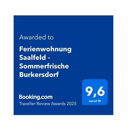 Saalfeld - Sommerfrische Burkersdorf *